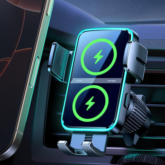 Fast-Charging Car Phone Holder for iPhone & Samsung