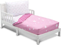 Toddler Bedding Set Girls 4 Piece Collection - Secure Reversible
