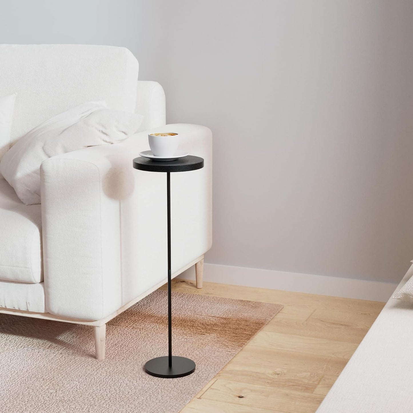 Modern Black Martini Table for Small Spaces - DREAMODERN
