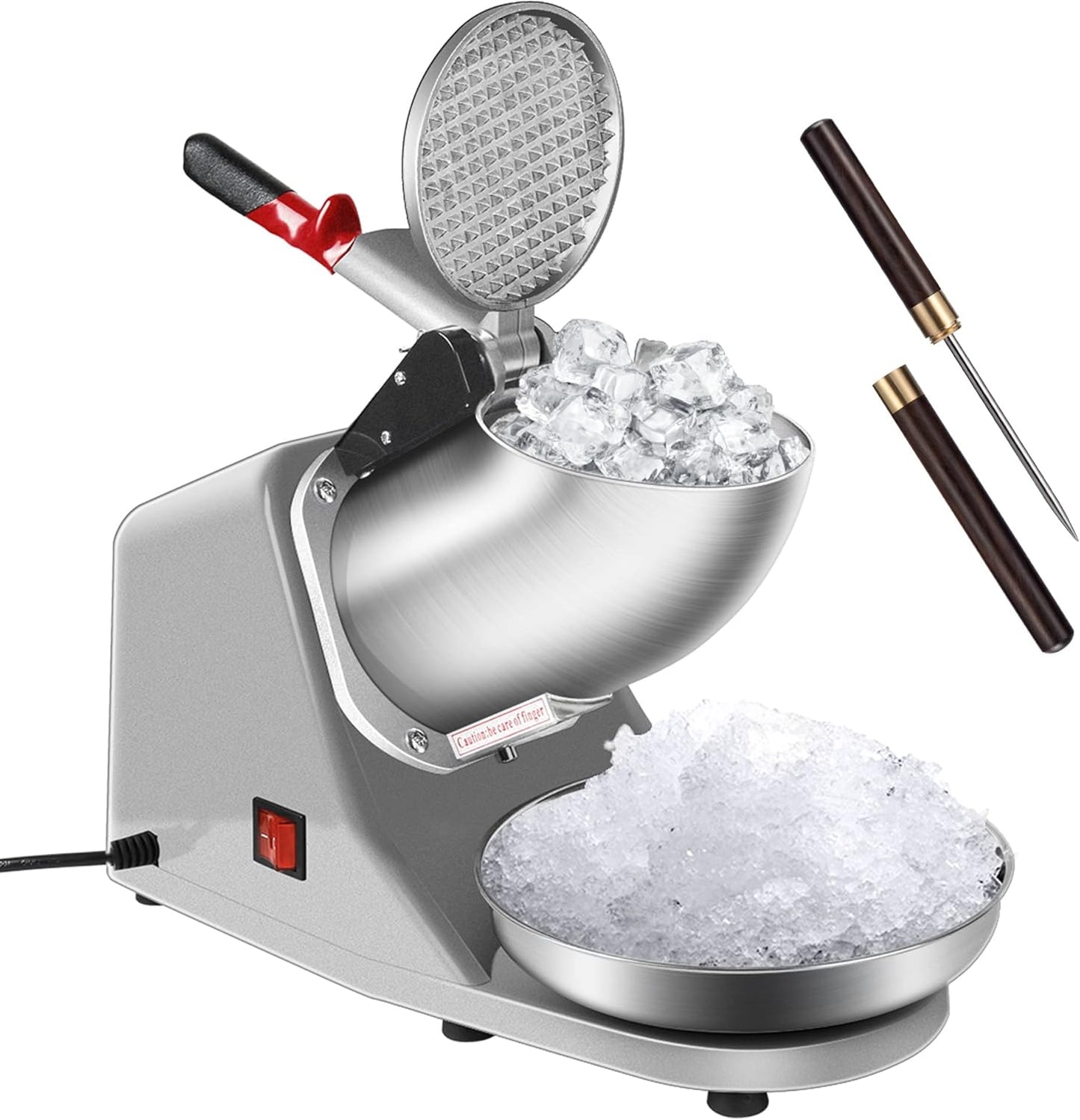 VIVOHOME Electric Ice Shaver Machine for Home and Commercial Use