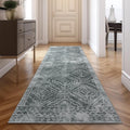 jinchan Hallway Runner Rug 3x8 - Machine Washable Modern Runner