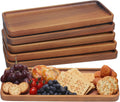 Acacia Wood Serving Platters - Perfect for Charcuterie and More
