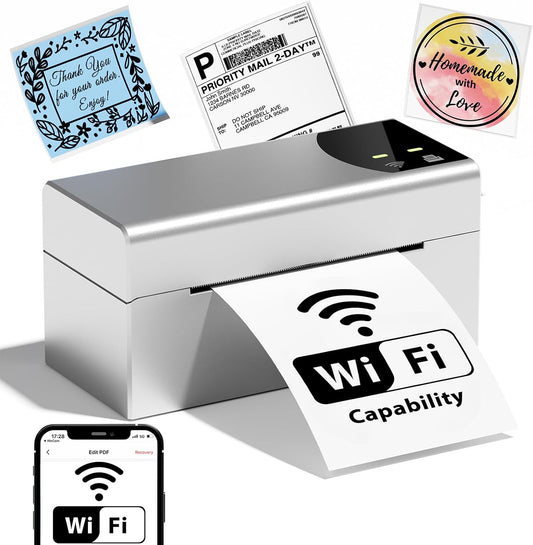 Phomemo Wireless 4x6 Label Printer: Print Anywhere!