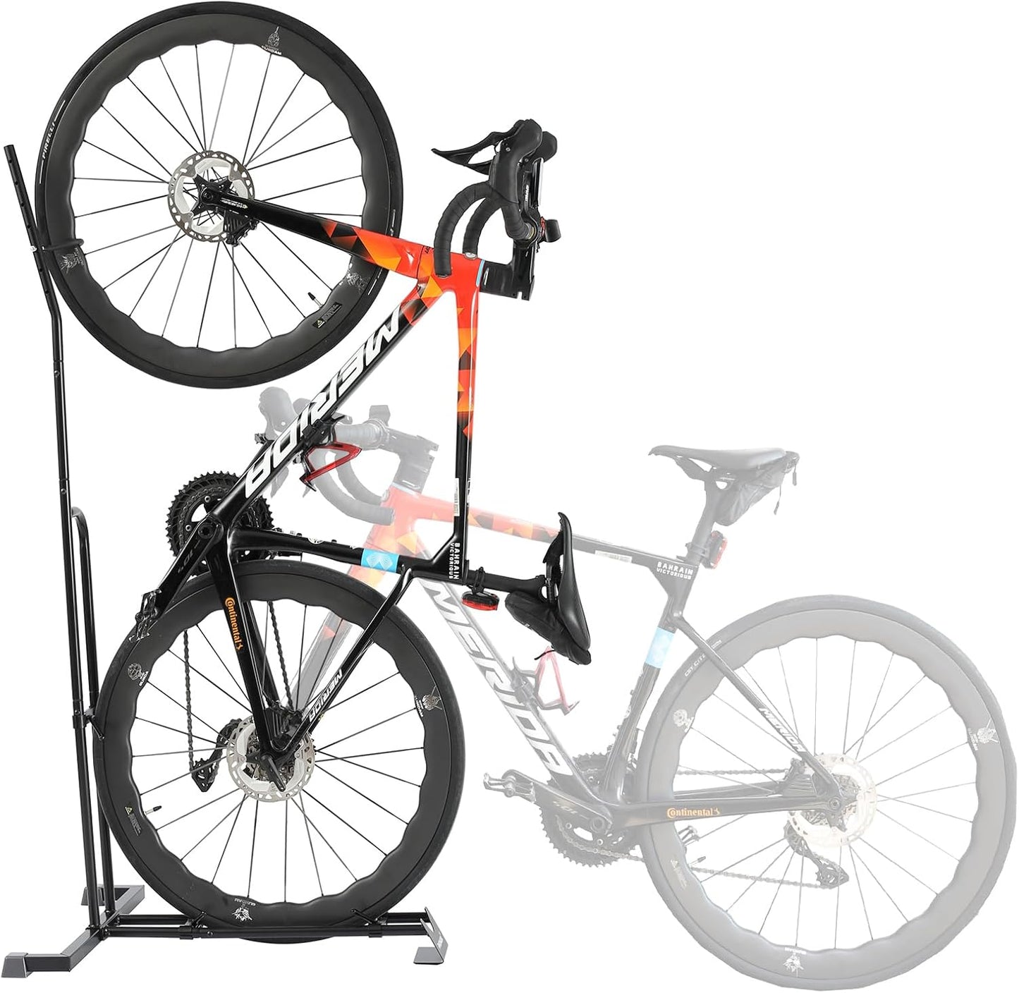 Vertical Bike Rack for Indoor Storage - Space Saving Design