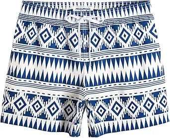 Vintage 80s 90s Swim Trunks for Men with Quick Dry Feature