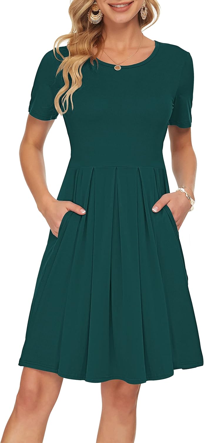 AUSELILY Women's Summer Dress with Pockets for Every Occasion