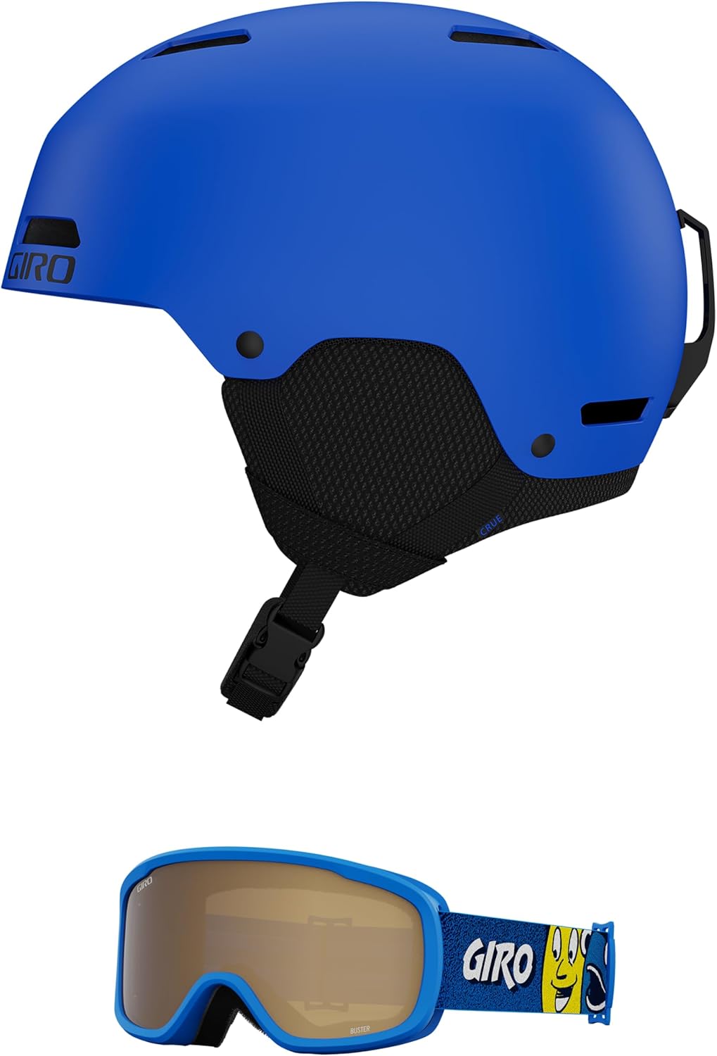 Giro Crue Combo Pack Ski Helmet - Matching Goggles Included!