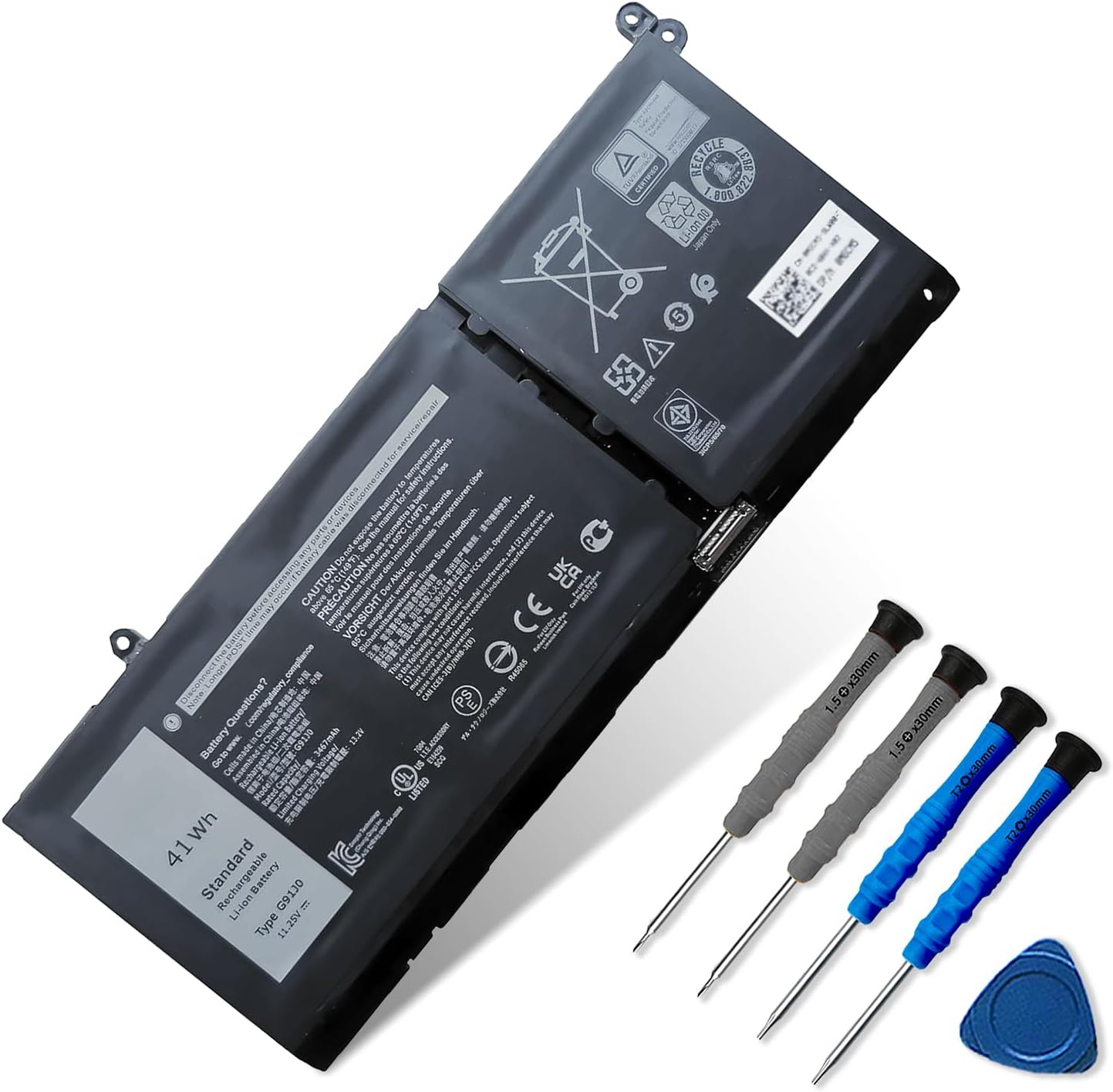 41Wh G91J0 Laptop Battery for Dell Latitude and Inspiron Series