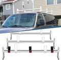 Universal Van Roof Rack 3 Bar Set Adjustable 41.5in-70in - Sturdy Load