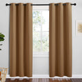 NICETOWN Sleek Blackout Curtains 78 in Length for Small Windows