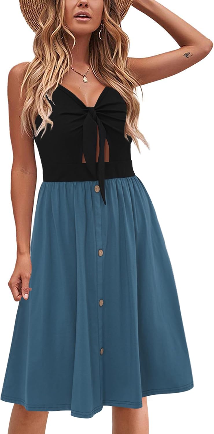 VOTEPRETTY Women's Summer Dresses for Beach and Vacation Fun