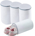 Big Shoes Wash Bags Sneaker Mesh Washing Bag Pack of 4 - Large Shoe