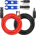 8AWG Solar Extension Panel Cable 50FT - Heavy Duty Solar Wire Kit