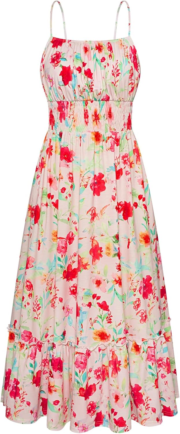 GRACE KARIN Womens Summer Maxi Dress with Pockets and Style