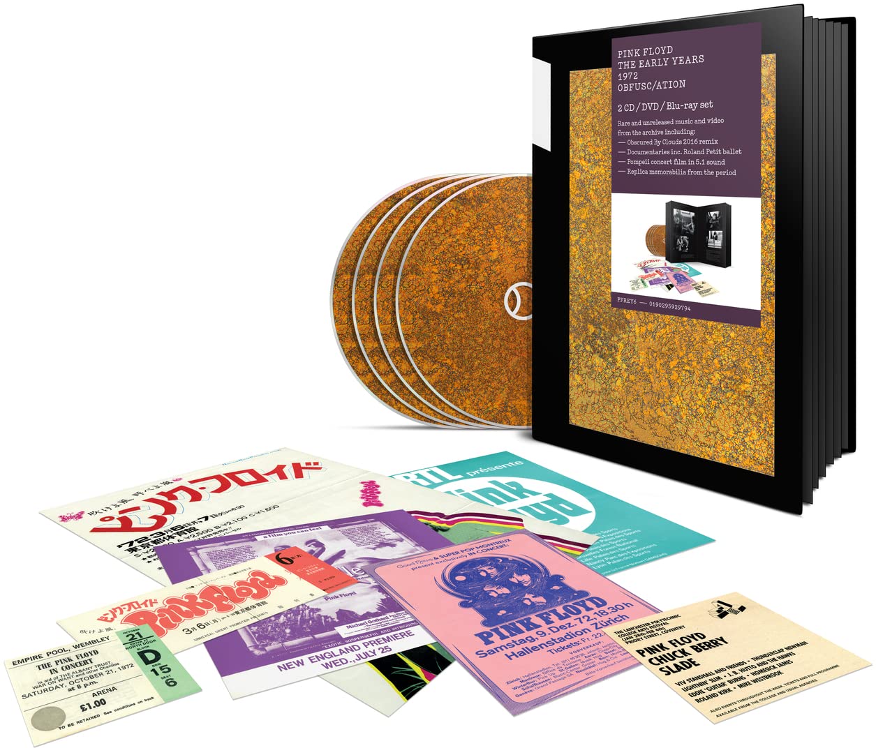 1972 Obfusc/ation Vinyl Record by Pink Floyd Records Review