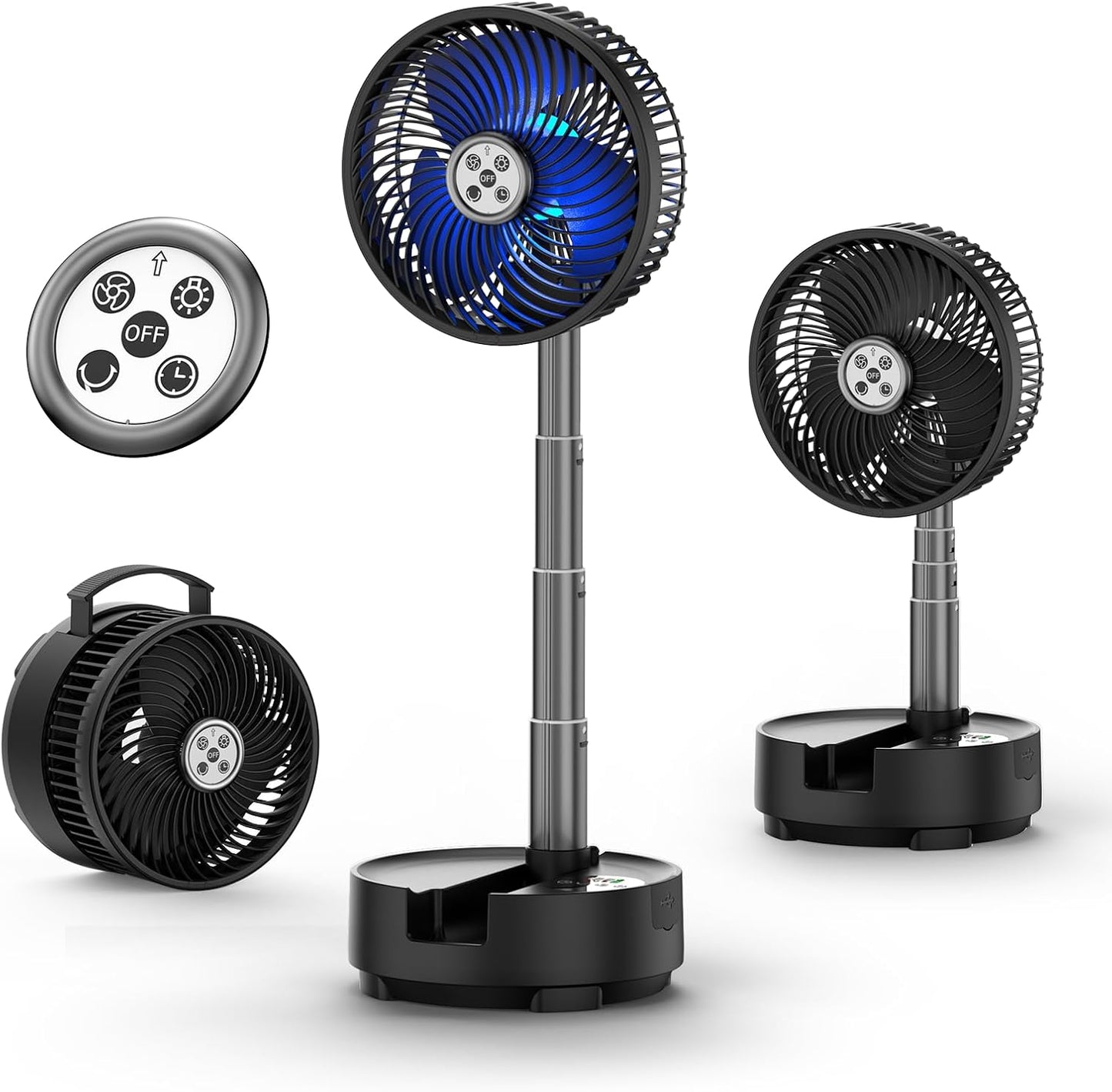 Socool 20K mAh Portable Fan: 112 Hours Cooling Power!