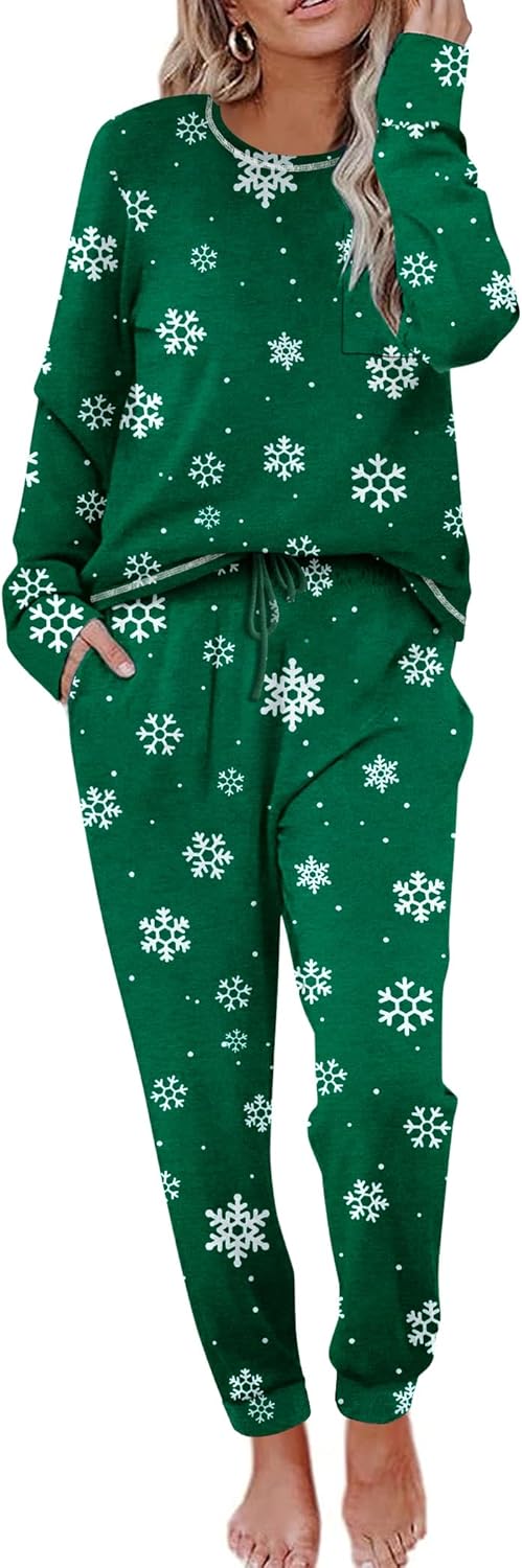 Ekouaer Women's Long Sleeve Pajama Set for Ultimate Comfort