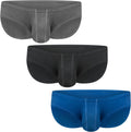 Real Men Ares-Accent Low-Rise Pouch Bikini Brief (Style BTKF)