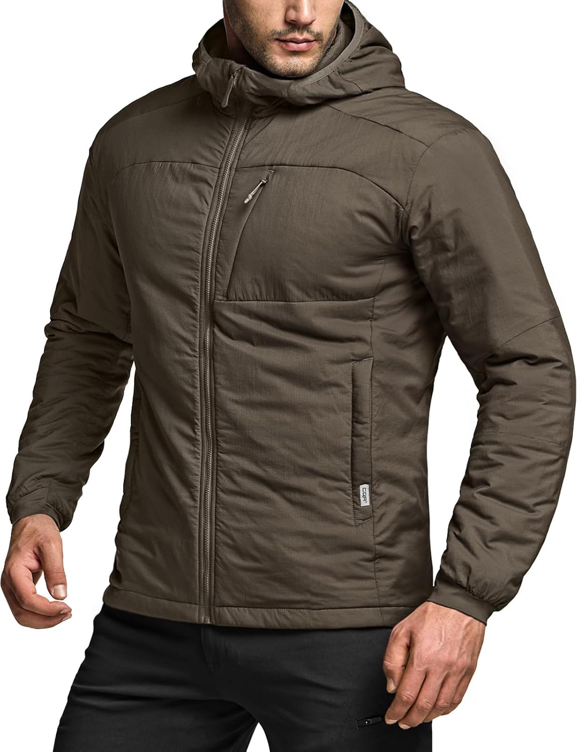 CQR Men's Lightweight Insulated Jacket for Outdoor Activities