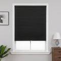 No Tools No Drill Window Blinds - Blackout Cellular Shade 34in x 64in