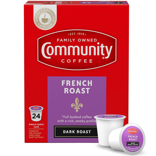 Intense French Roast Coffee Pods for Keurig Brewers