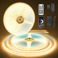 Aclorol COB LED Strip Lights 100FT 3000K Warm White - Dotless