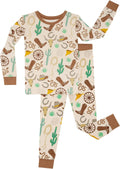 Two-Piece Pajama Set for Boys & Girls - Soft Viscose Bamboo PJs pants