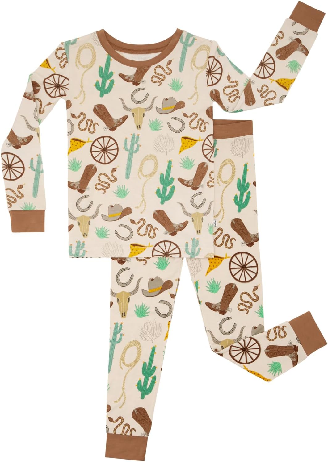 Little Sleepies Two-Piece Pajama Set for Kids: Soft & Cozy