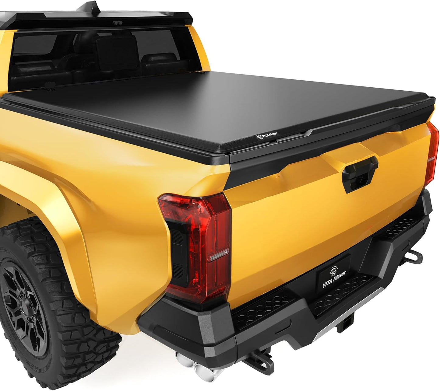 YITAMOTOR Soft Tri Fold Truck Bed Tonneau Cover for Tacoma 2024