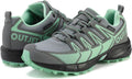 Women's Waterproof Hiking Shoes Lightweight Non-Slip Trails Walking 7