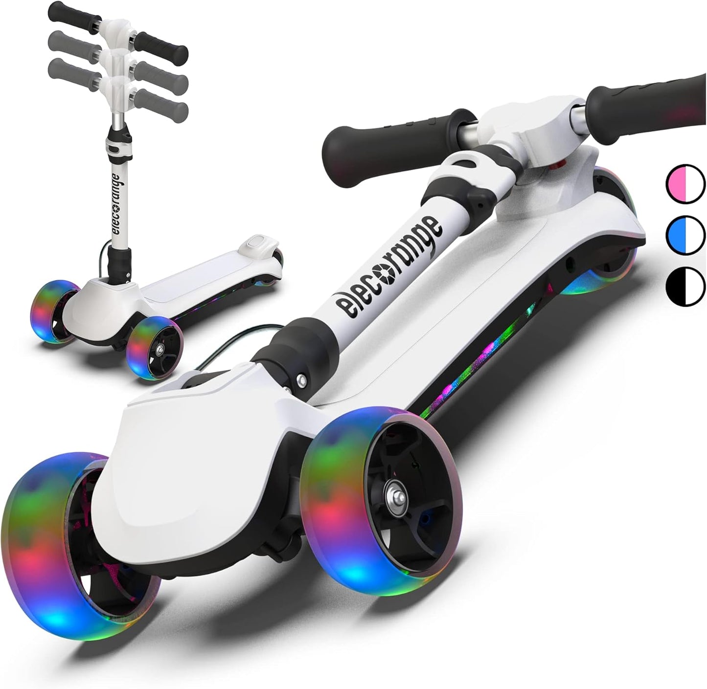 Elecorange Balance Electric Scooter for Kids Ages 2-9, 2025 Upgrade