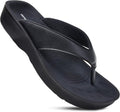 Slip On Recovery Footwear for Women - Arch Support Flip Flops orthotic