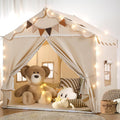 Treestone Play Tent for Kids 2 in 1 Toddler Tent - Large Playhouse