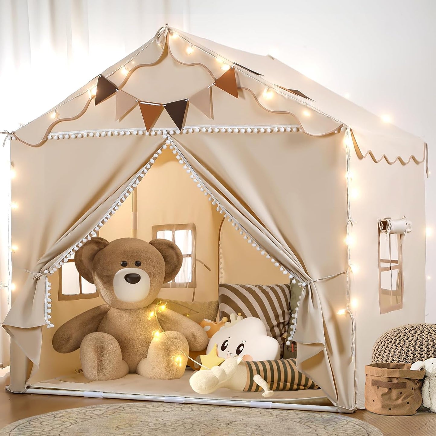 Treestone Play Tent for Kids: Fun Indoor and Outdoor Playhouse