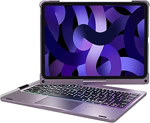 iPad Keyboard Case with Trackpad for iPad Air and Pro Models