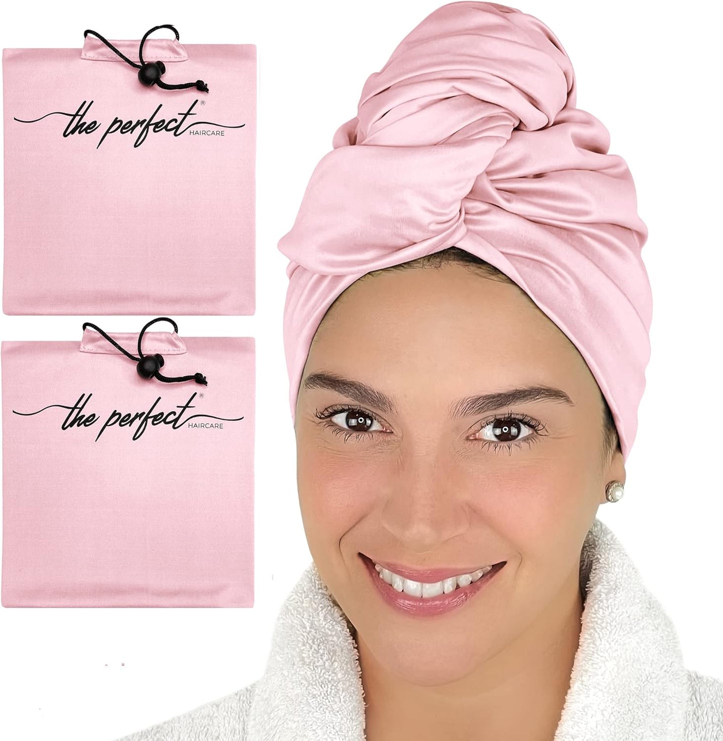 Microfiber Hair Towels Wrap for Women - Fast Drying Essential