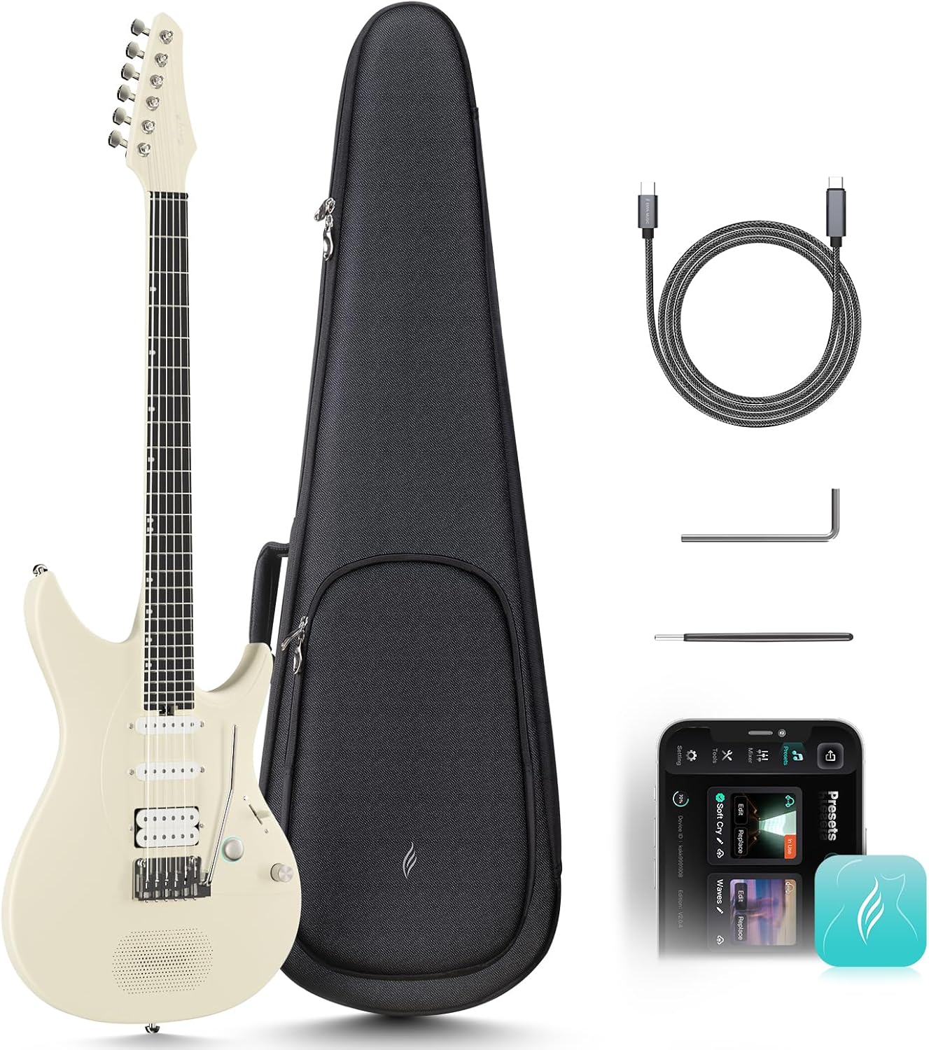 Enya Inspire 39in Smart Electric Guitar with 15W Speaker