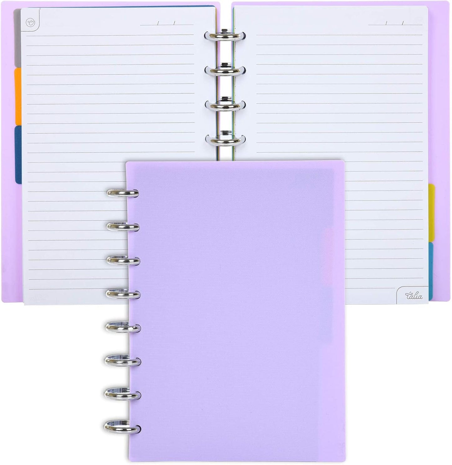 Talia Discbound Notebooks - Customizable Planner for Everyone