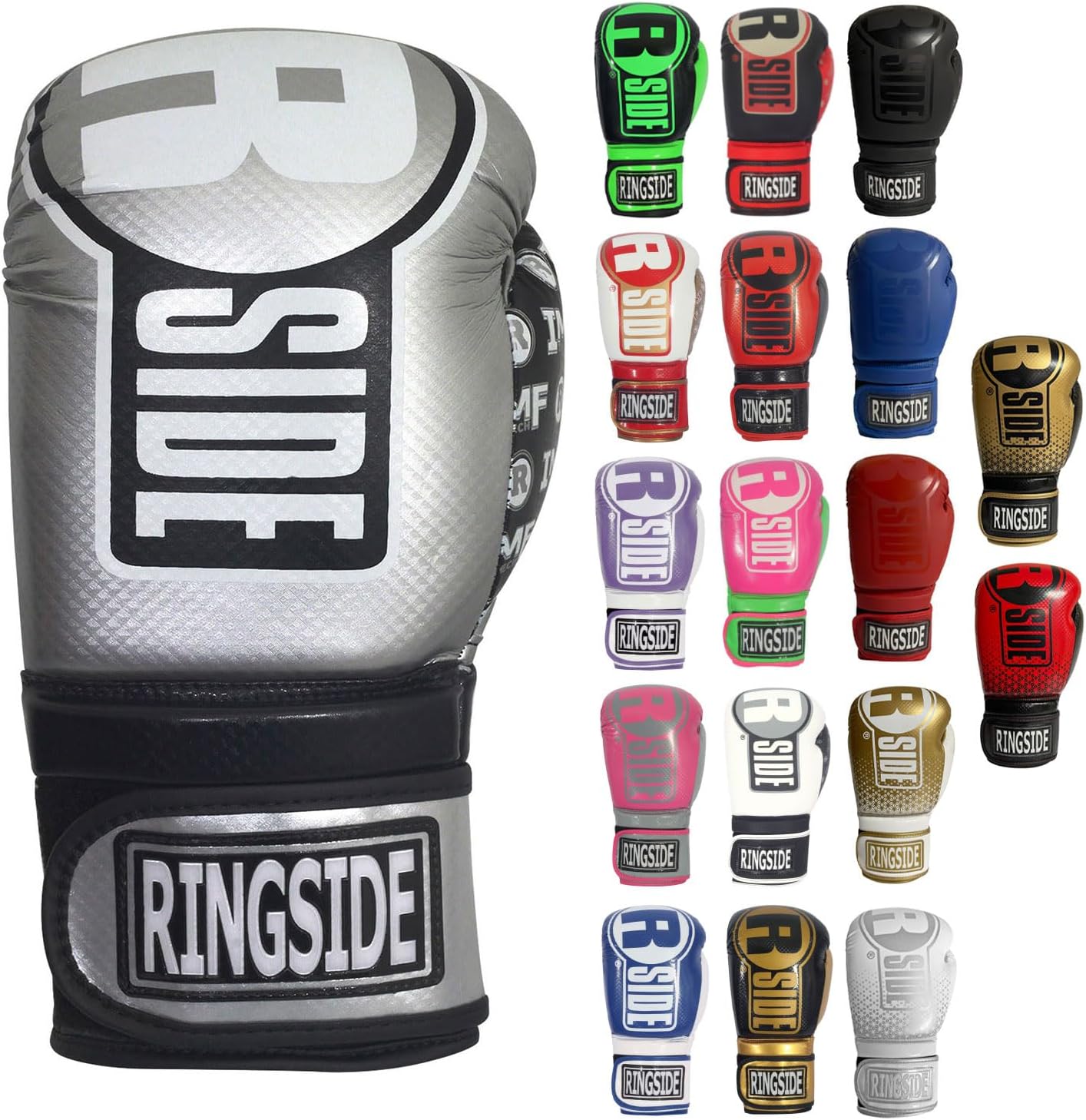 Ringside Apex Bag Gloves with Secure Wrist Support for Boxing