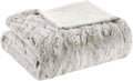 Zuri Soft Plush Oversized Faux Fur Throw 60x70 - Luxurious All-Season