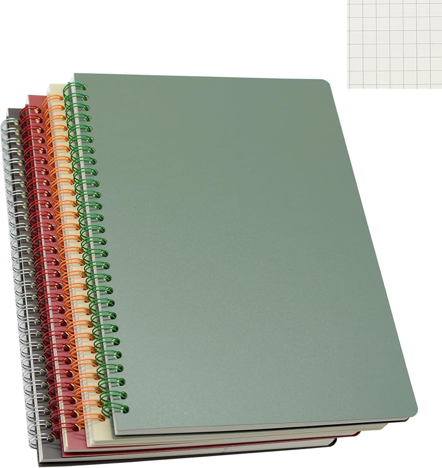 Yansanido B5 Hardcover Graph Paper Notebooks - Study in Style!