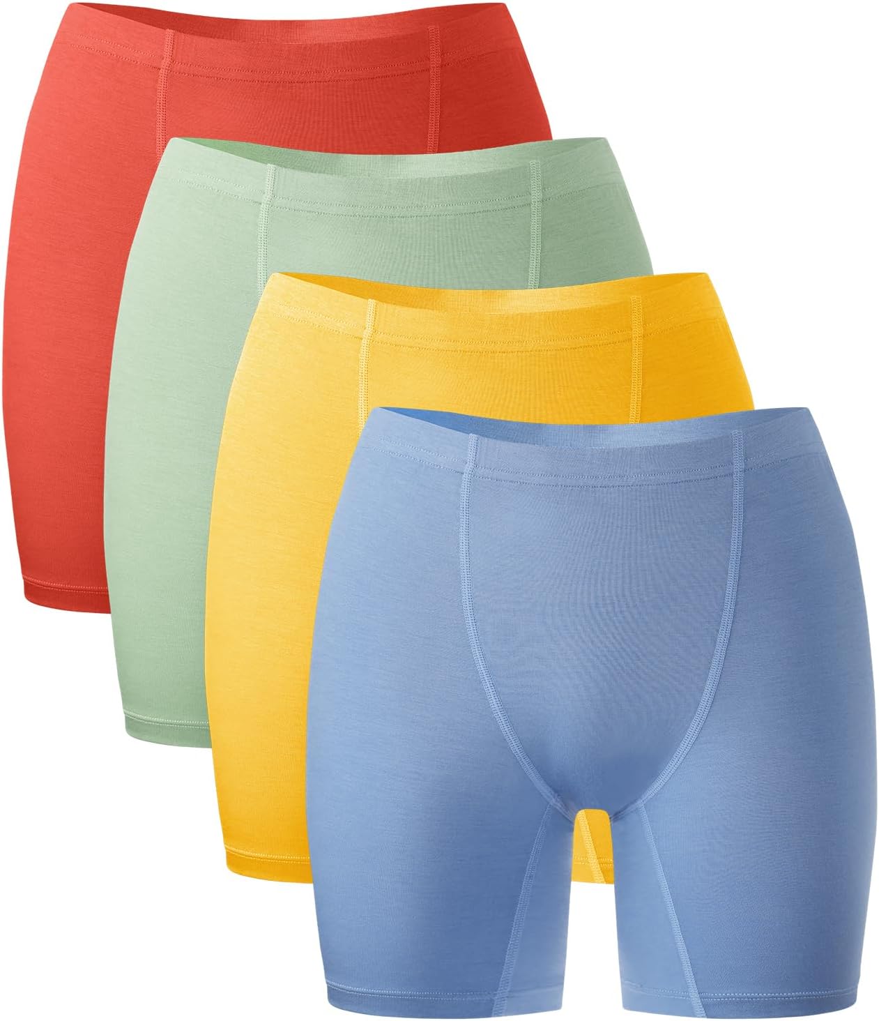 Bamboo Cool Womens Boxer Briefs Underwear Soft Stretch Panties