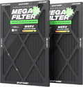 PuroAir Mega Filter MERV 13 16x25x1 Air Filters for Home