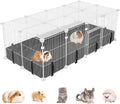 Small Animal Playpen with Waterproof Mat - Portable C&C Cage