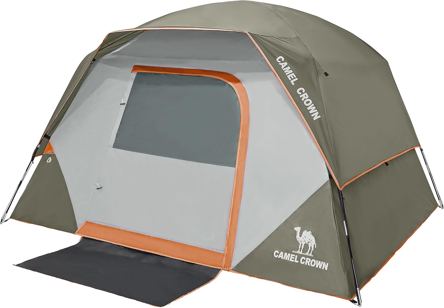 CAMEL CROWN Tents for Camping - Waterproof Quick Setup 4 Person