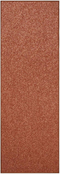 Ambiant Pet Friendly Rust Solid Color Runner 2 ft x 8 ft - Soft, Stain