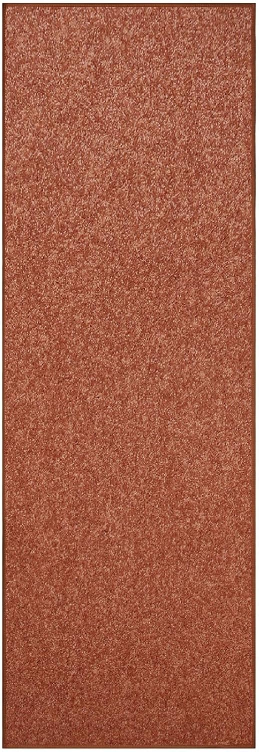 Pet Friendly Solid Color Area Rugs Rust - Perfect for Any Room