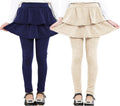 RieKet Girls School Uniform Skirted Pants for Ages 2 to 14