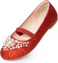 DREAM PAIRS Girls Ballet Flats Flower Shoes Mary Jane (Style C3FC)