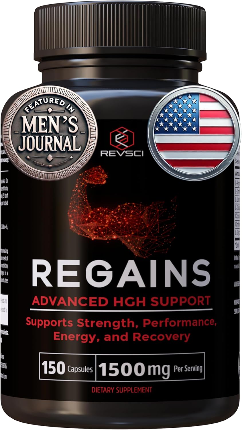 HGH Supplements for Men & Women - Boost Muscle Growth Naturally